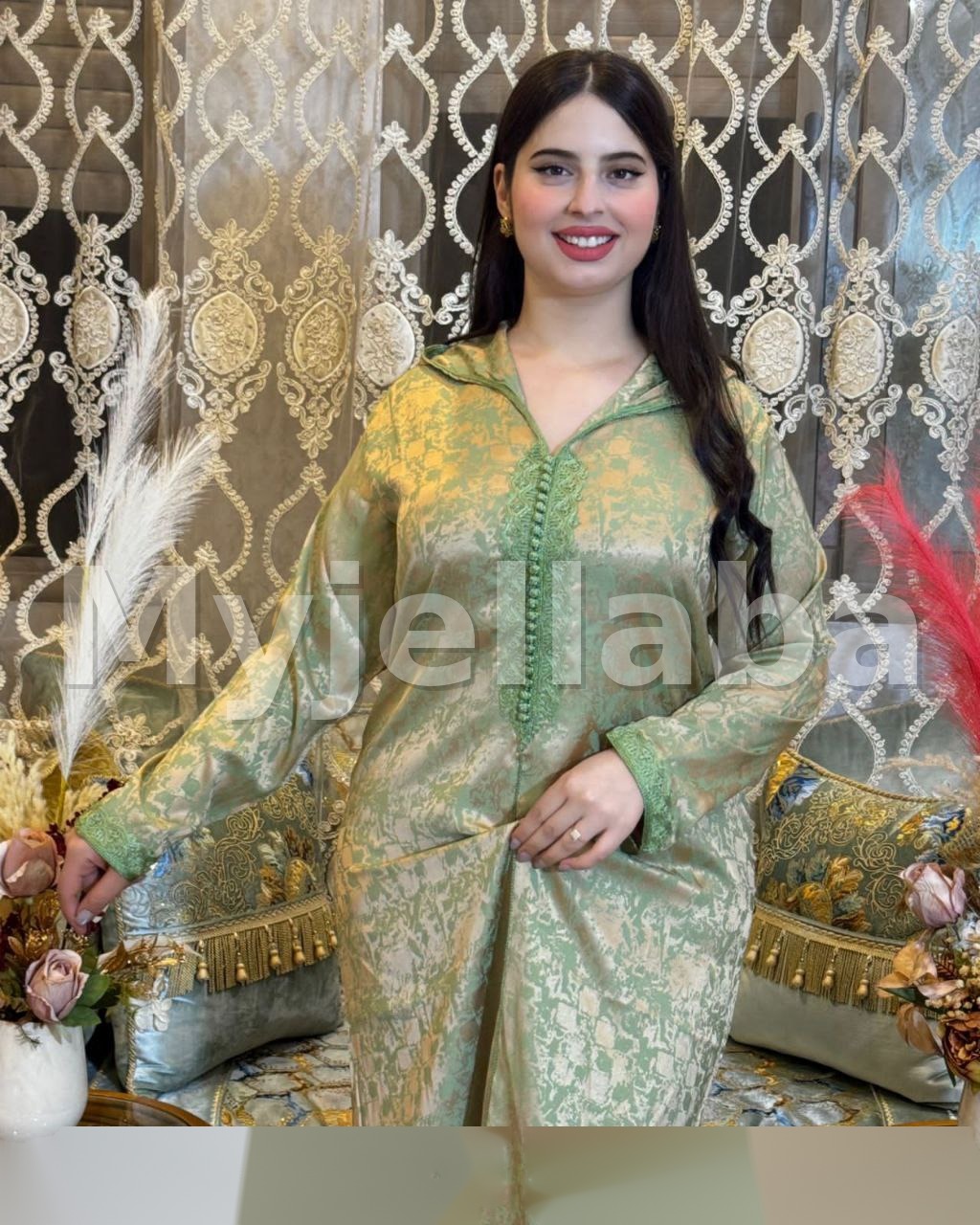 Jellaba Marocaine Élégante - 11