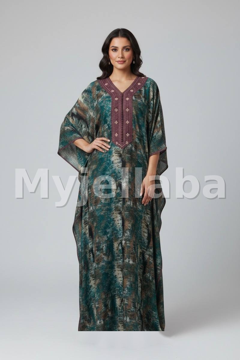 Boubou Élégant Géométrique - 10