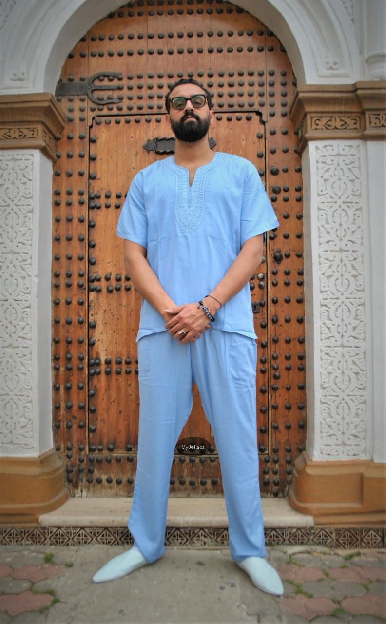 Ensemble Homme Traditionnel Bordeau - 7