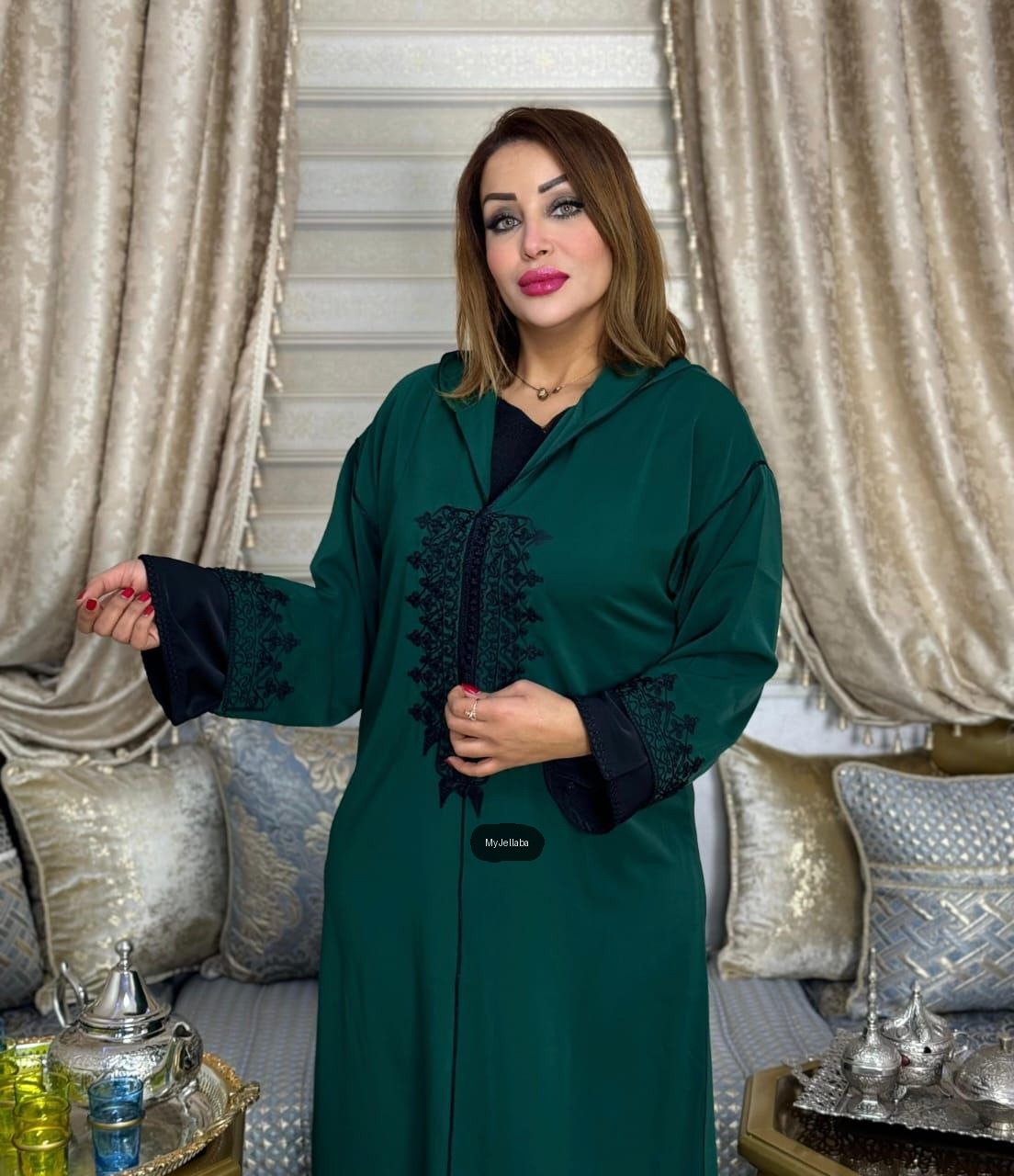 Djellaba Soie Royale - 7