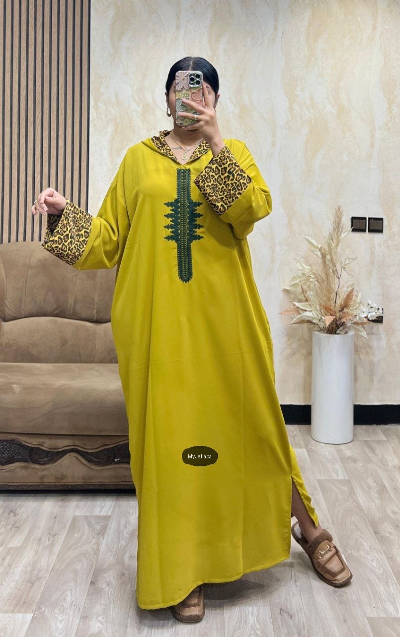 Jellaba Tigre Soie - 8