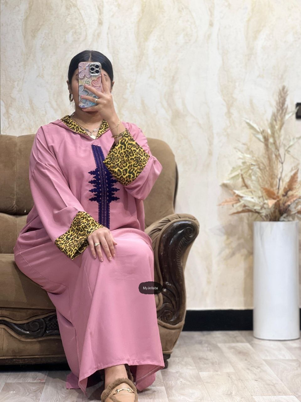 Jellaba Tigre Soie - 5