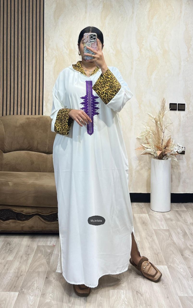 Jellaba Tigre Soie - 6