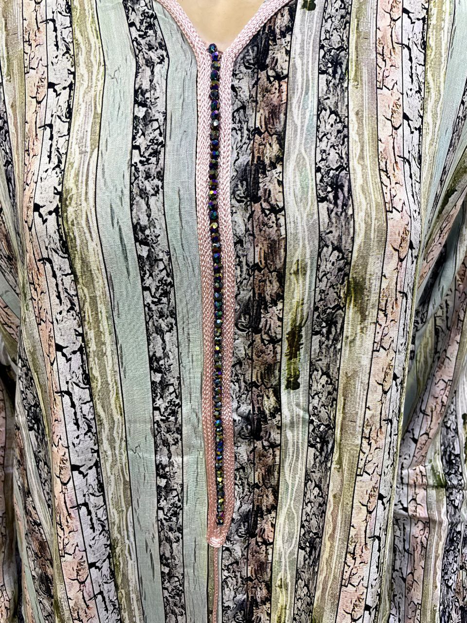 Jellaba Moderne Imprimée