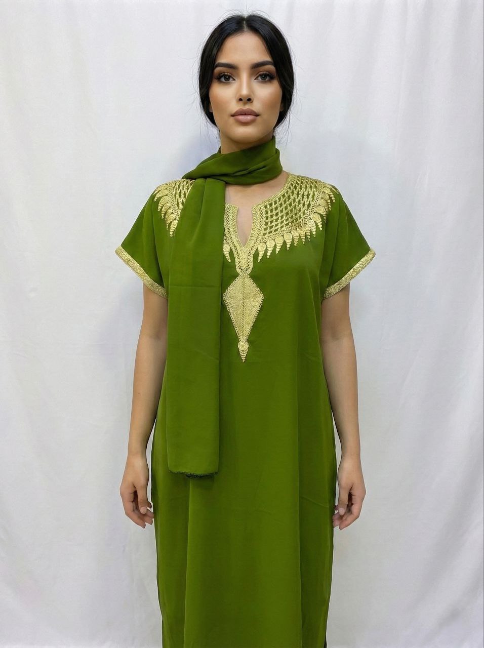 Gandoura Crêpe Khaddou - 12