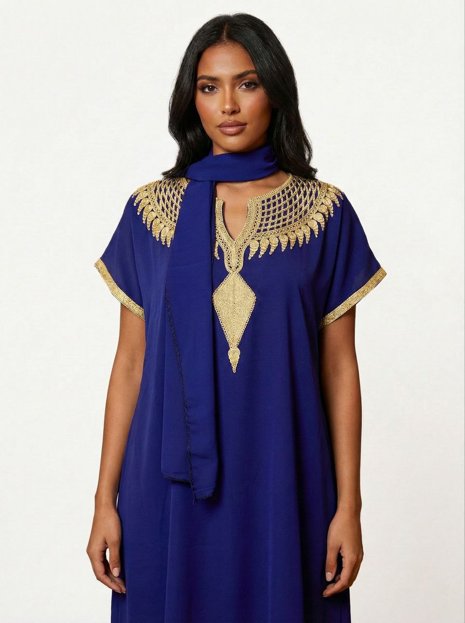 Gandoura Crêpe Khaddou - 10