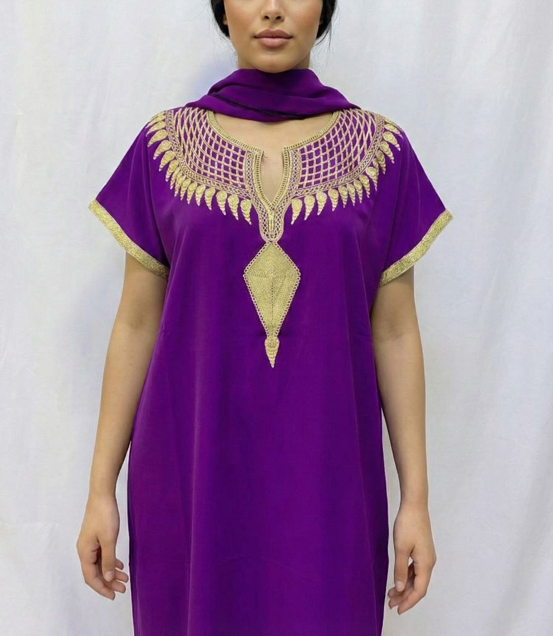 Gandoura Crêpe Khaddou - 8