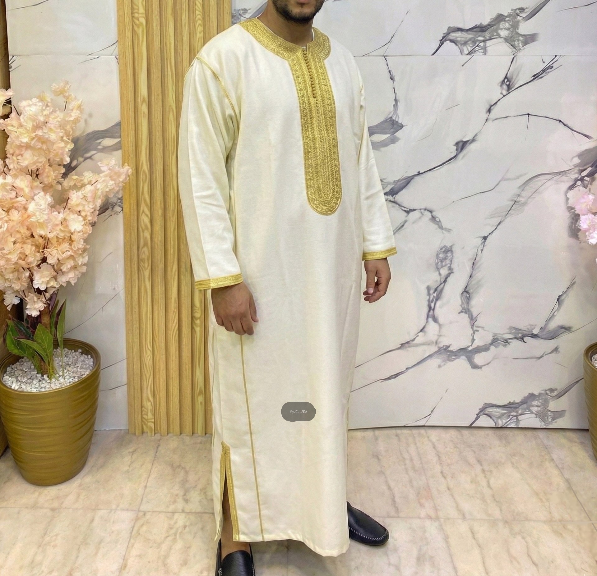 Flannel Gandoura - 3