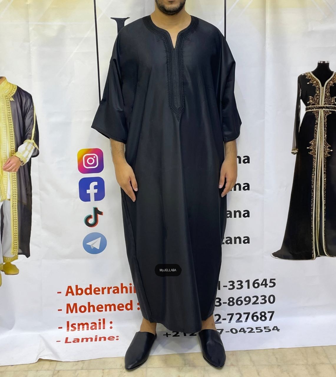 Gandoura Gabardine Homme - 13