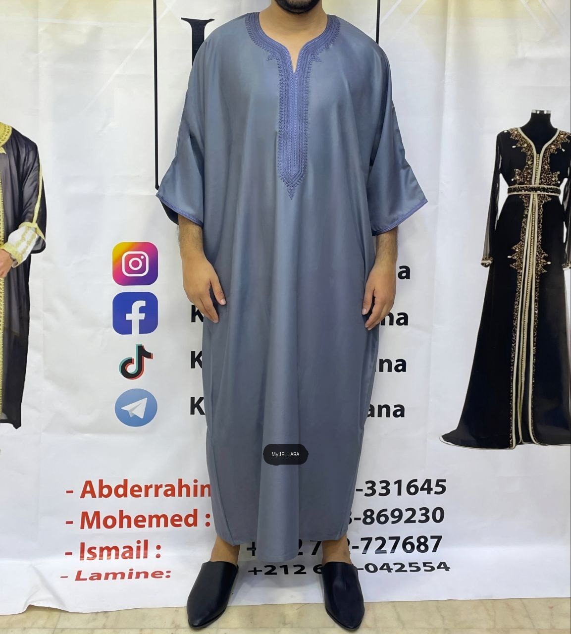 Gandoura Gabardine Homme - 14