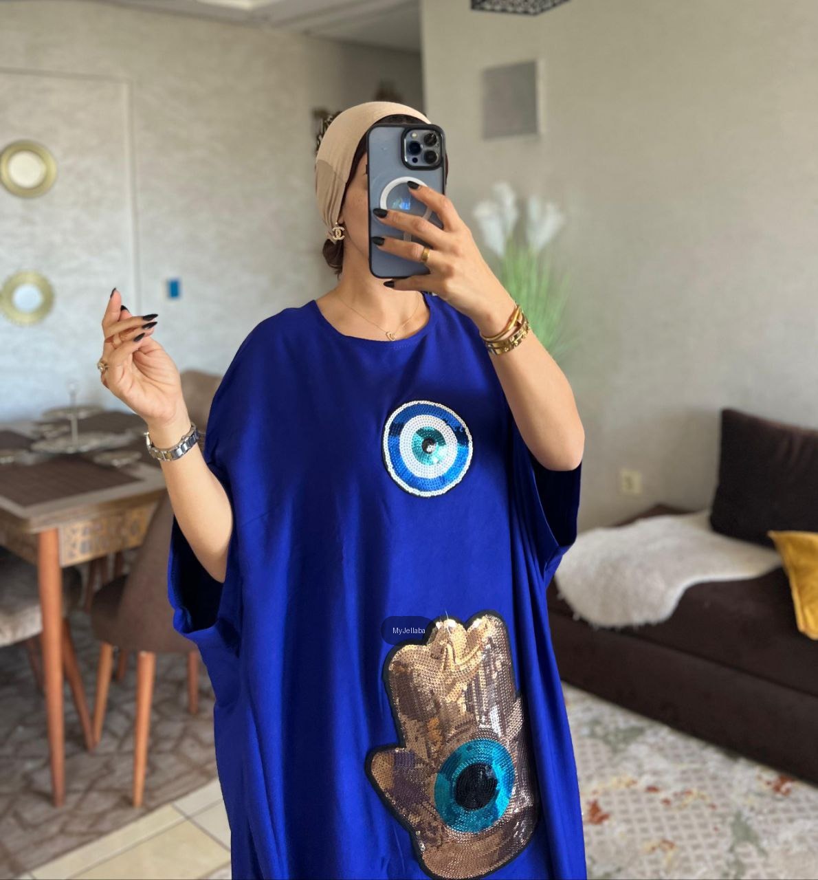 Boubou Moderne Œil Protecteur - 12