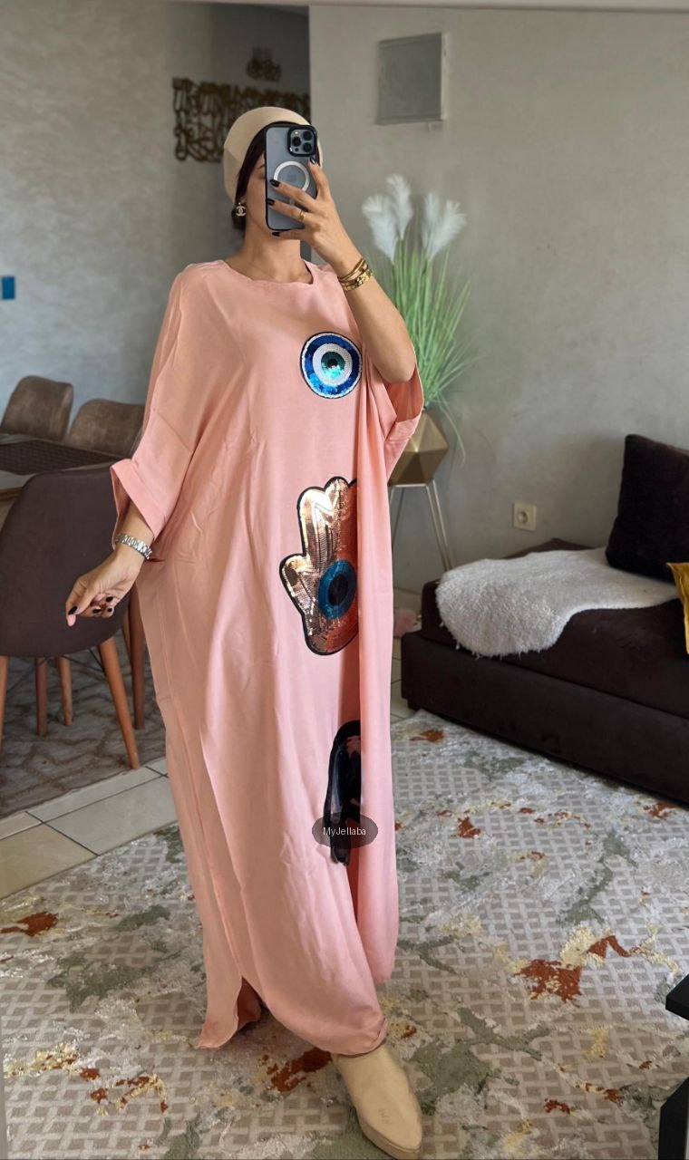 Boubou Moderne Œil Protecteur - 34