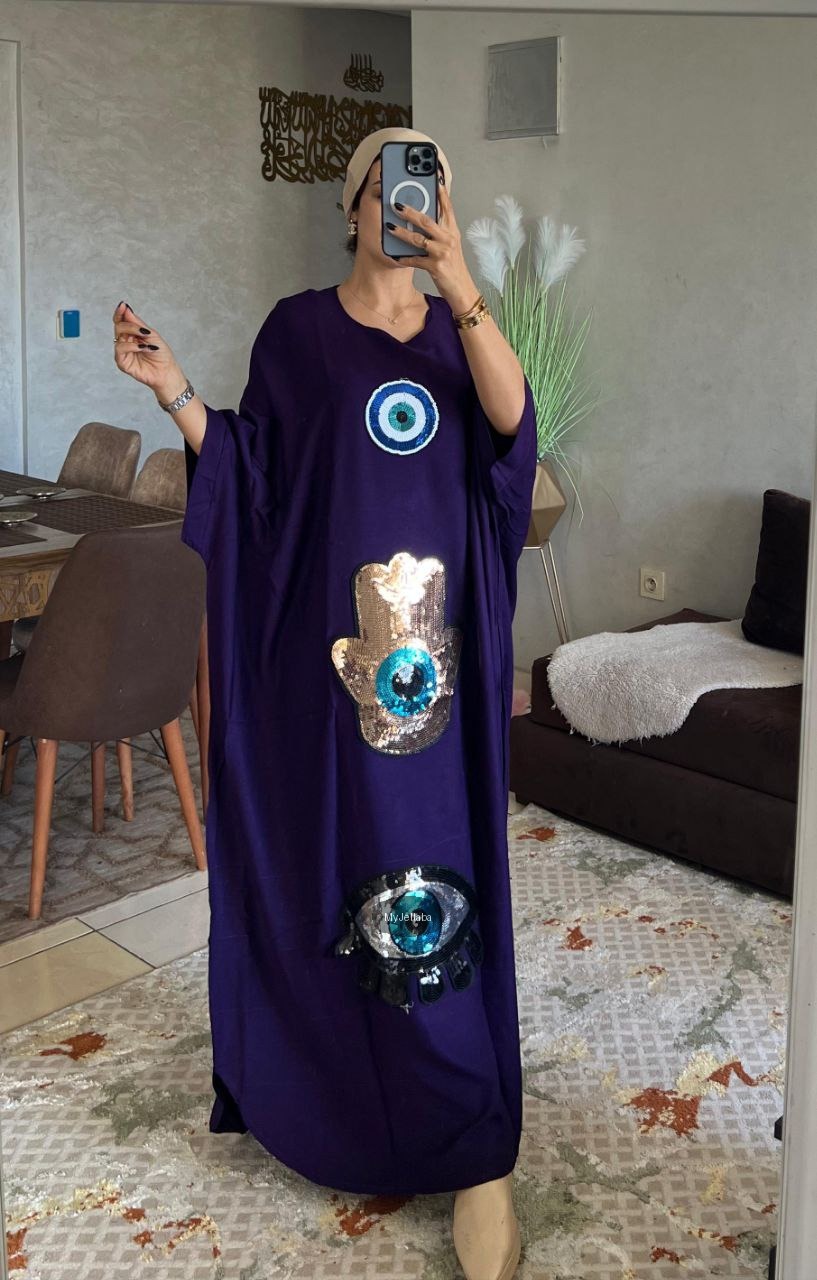 Boubou Moderne Œil Protecteur - 10