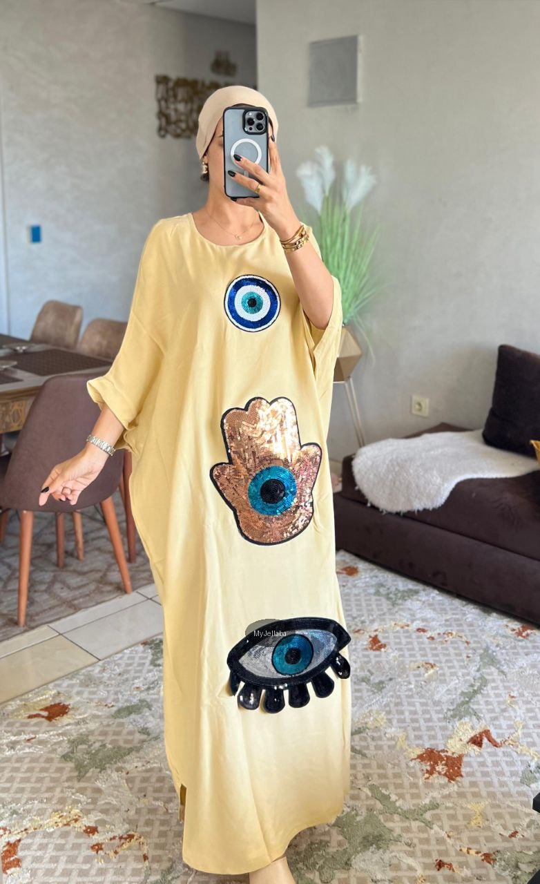 Boubou Moderne Œil Protecteur - 32