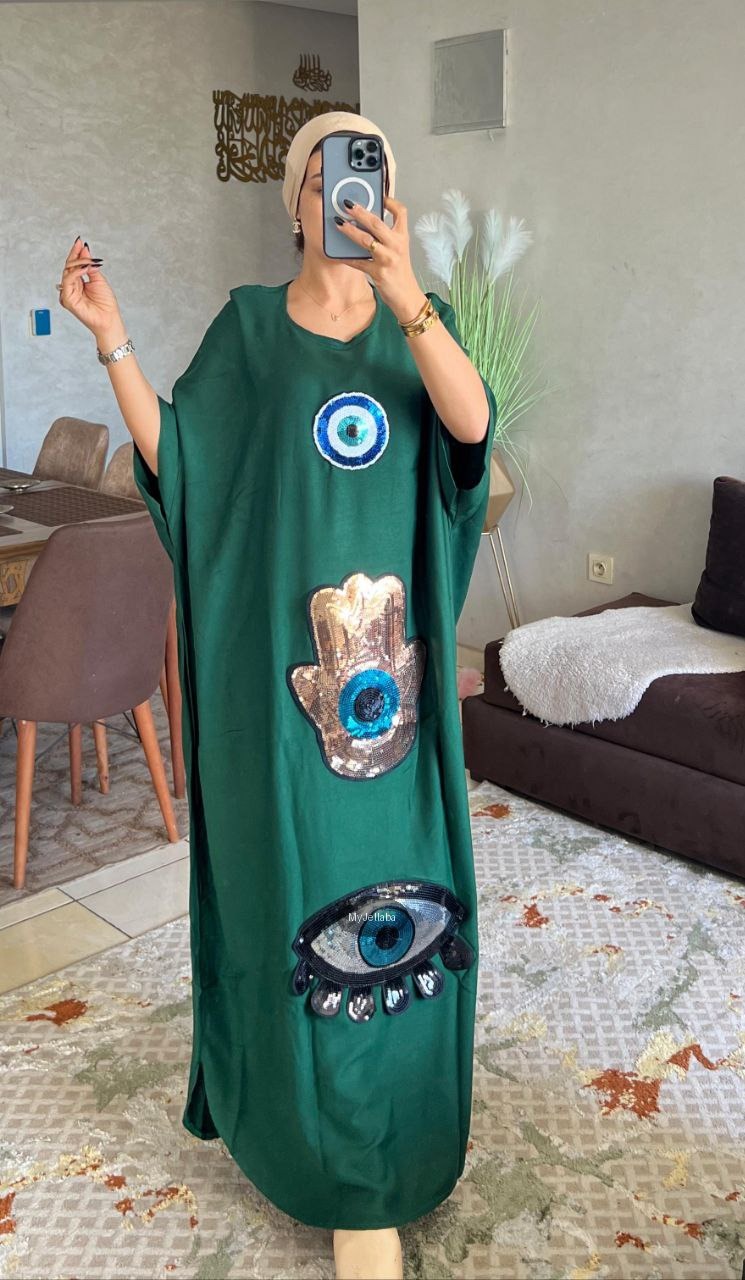 Boubou Moderne Œil Protecteur - 6