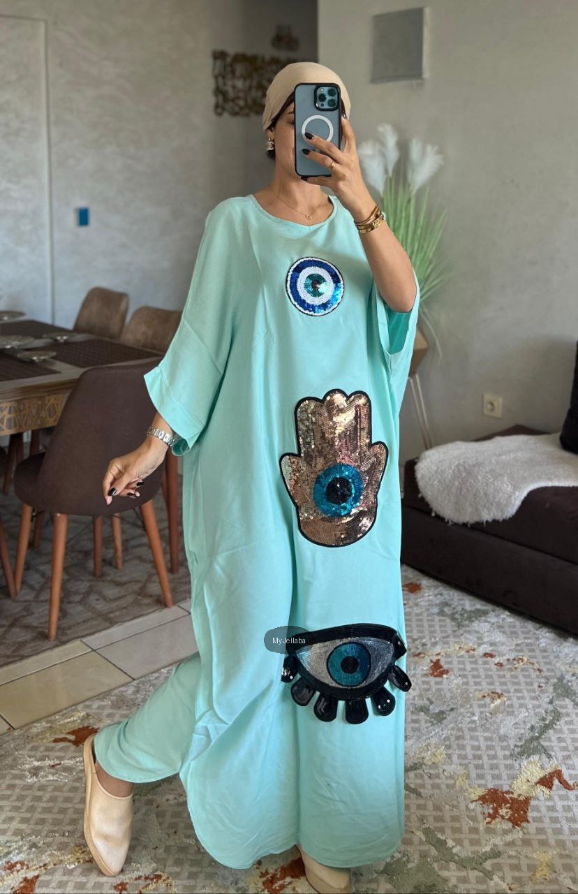 Boubou Moderne Œil Protecteur - 21