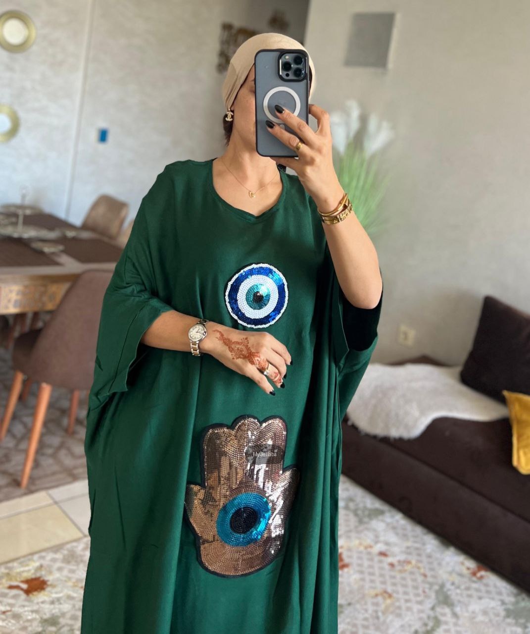 Boubou Moderne Œil Protecteur - 24