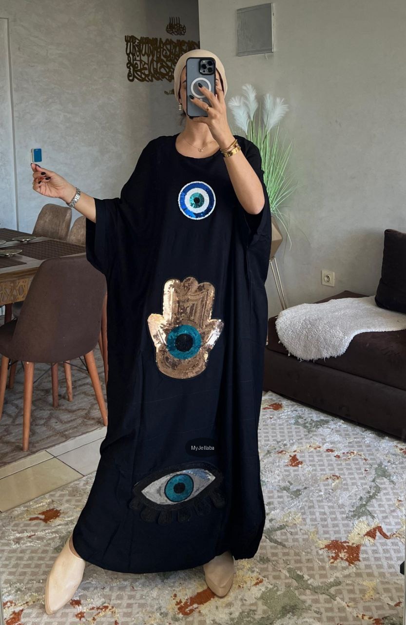 Boubou Moderne Œil Protecteur - 11