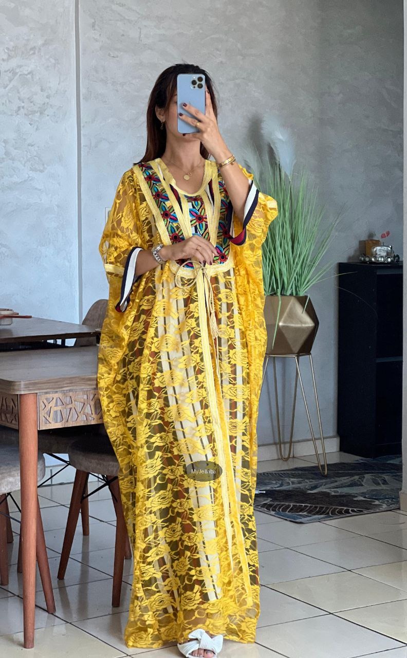 Boubou en Dentelle Brodée - 4