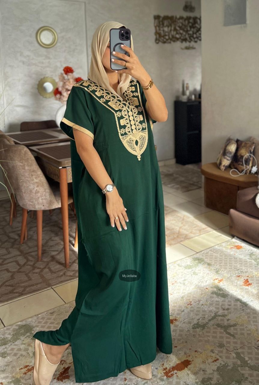 Jellaba Traditionnelle Royale Bleue - 10