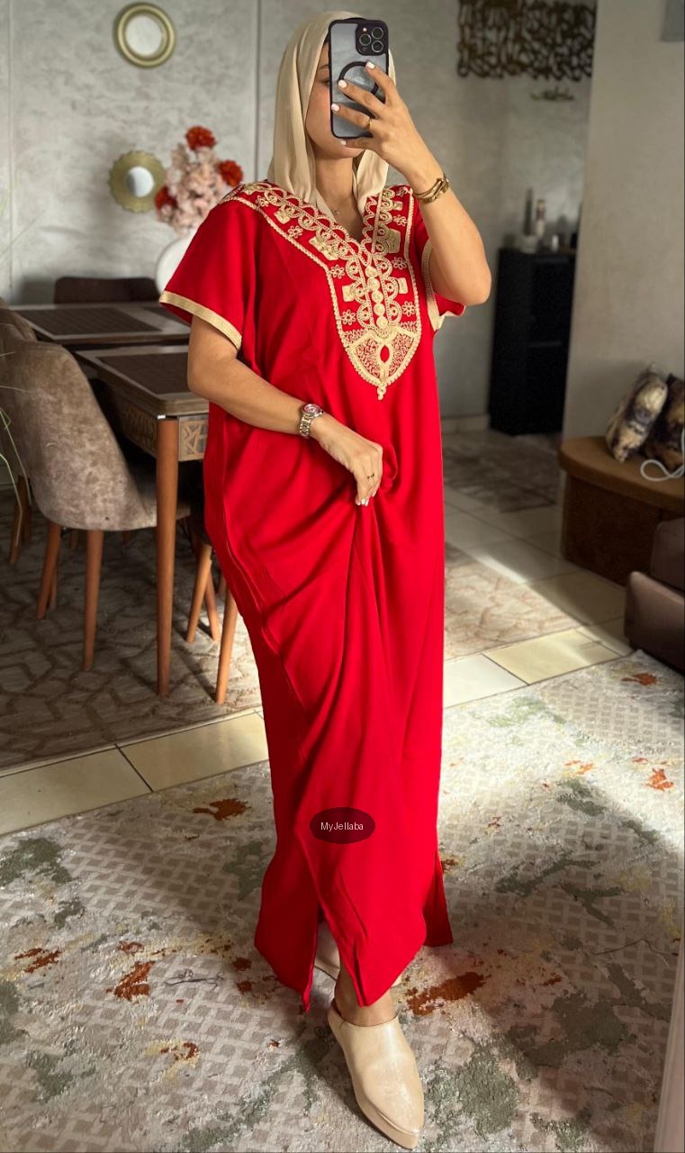 Jellaba Traditionnelle Royale Bleue - 5