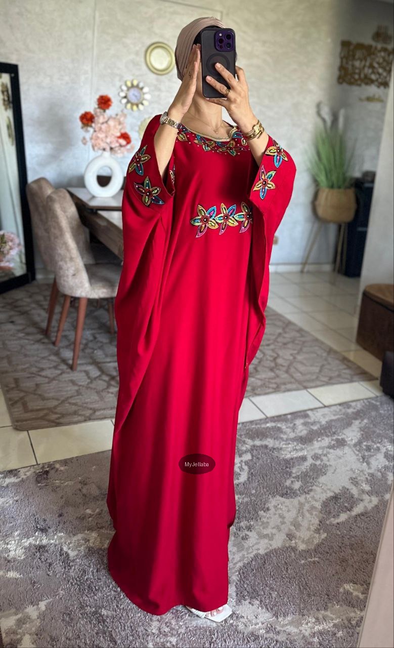 Boubou Fleuri Lilas - 6