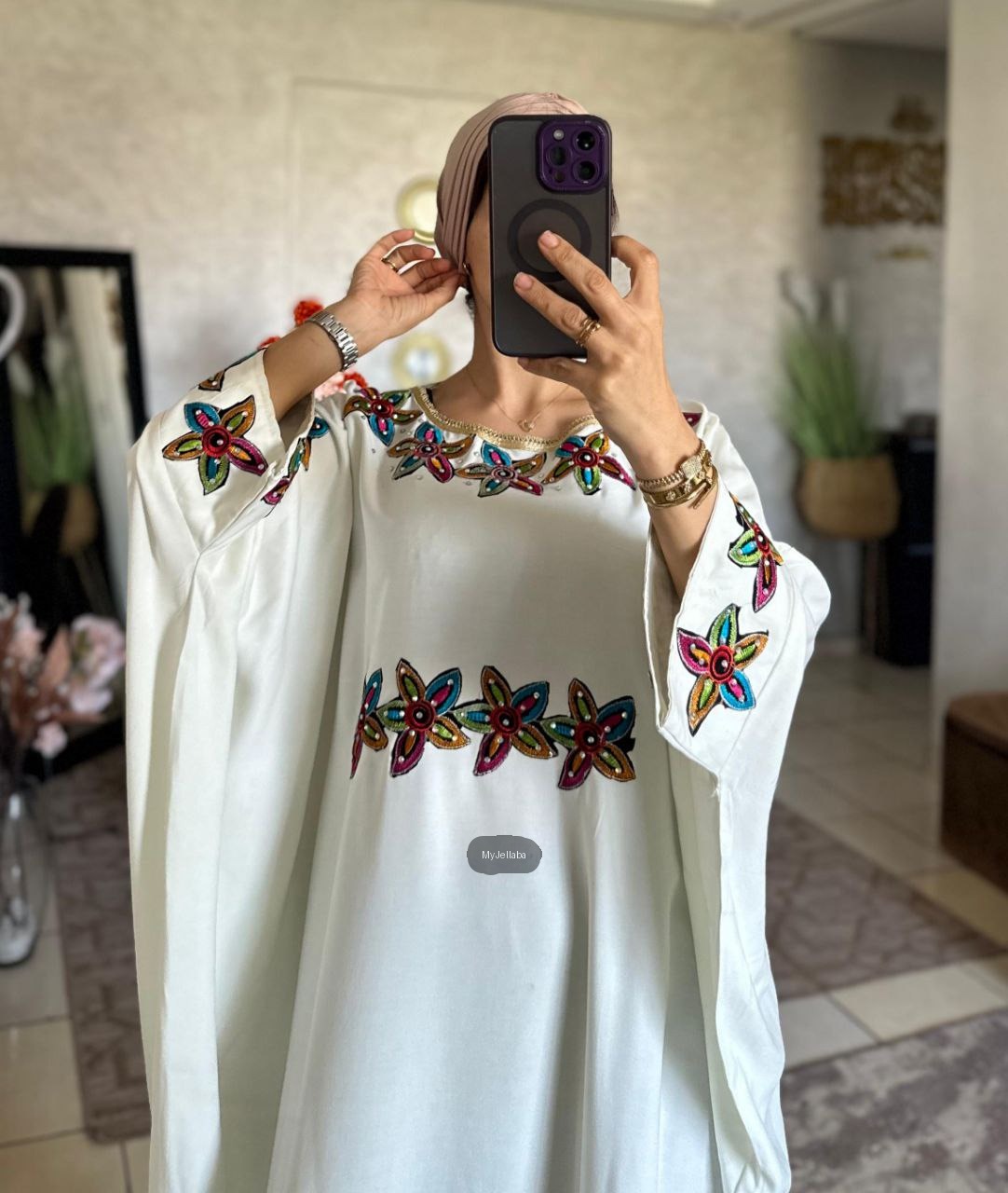 Boubou Floral Pastel - 5