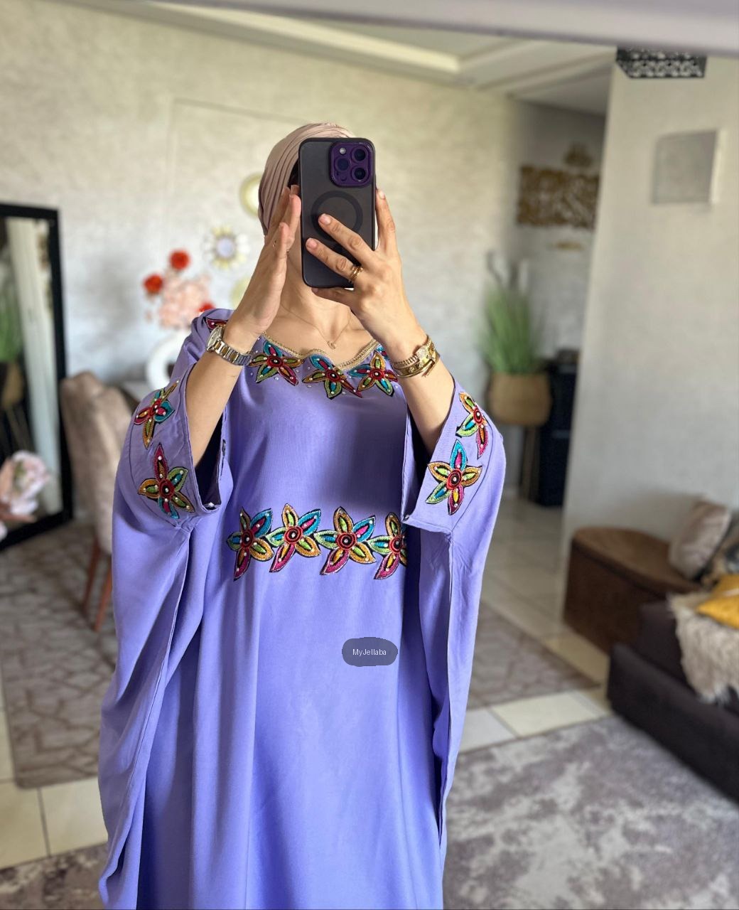 Boubou Floral Pastel - 4