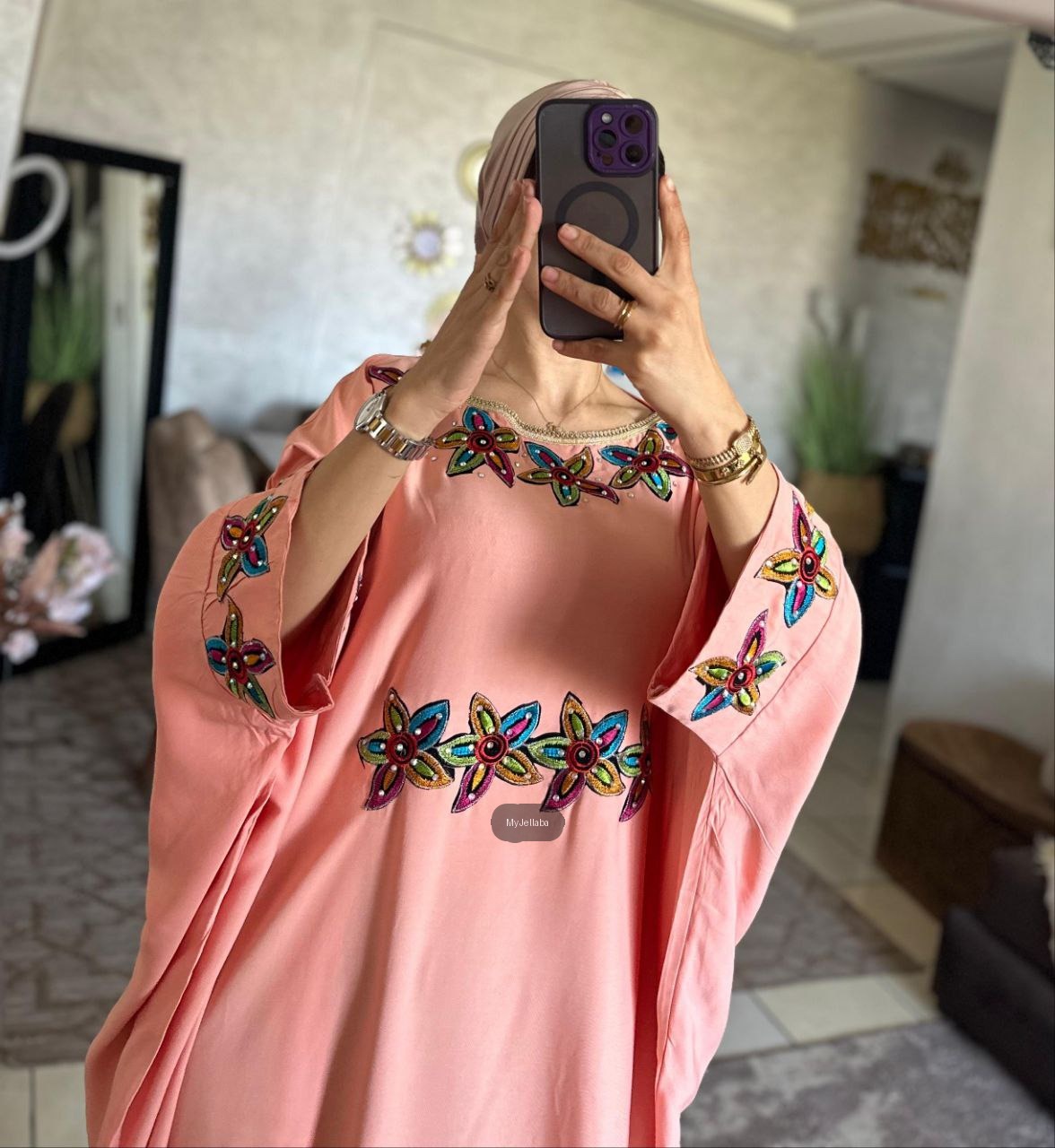 Boubou Fleuri Élégant