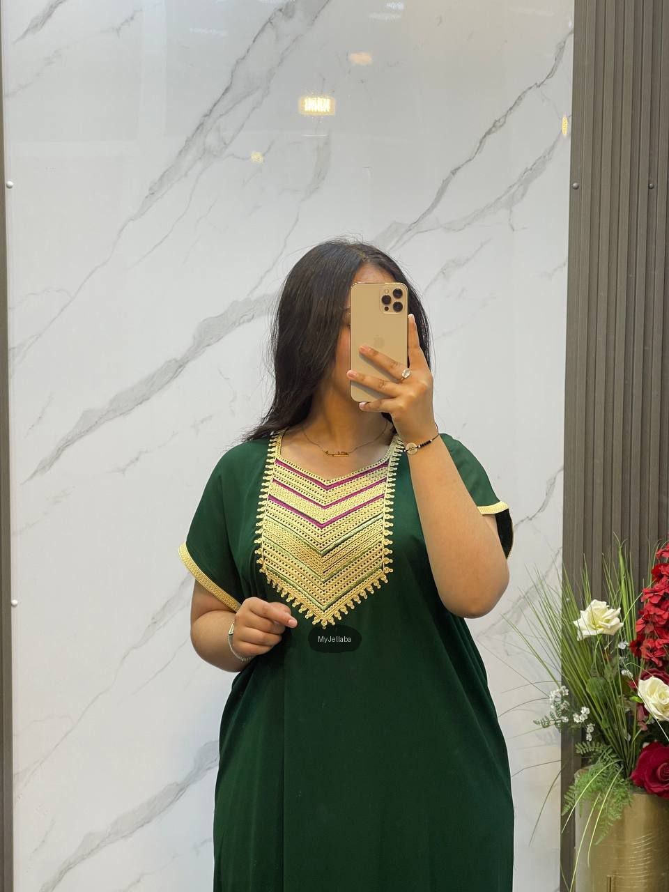 Jellaba Moderne Brodée Femme - 6