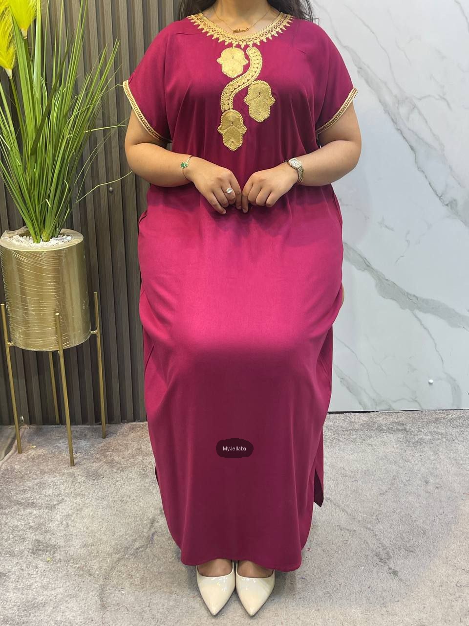 Boubou Élégant Brodé - 4