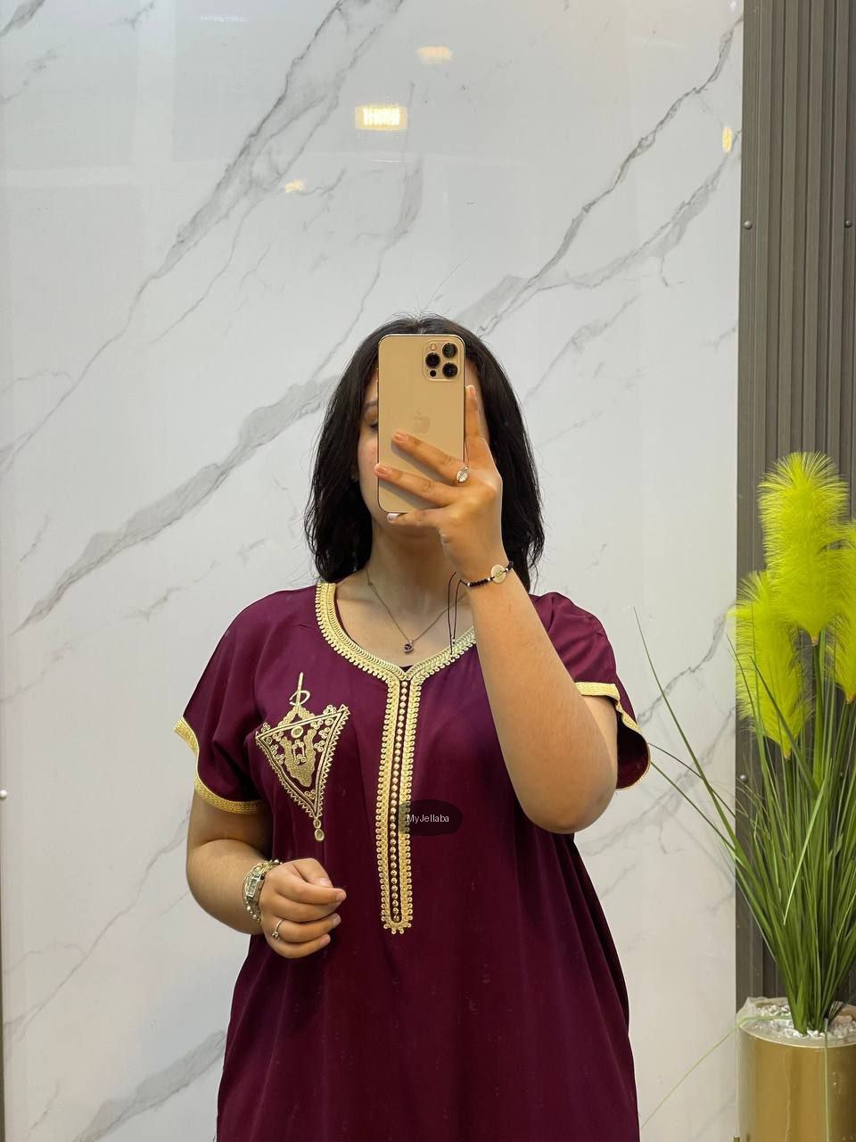 Jellaba Traditionnelle Brodée Femme - 7