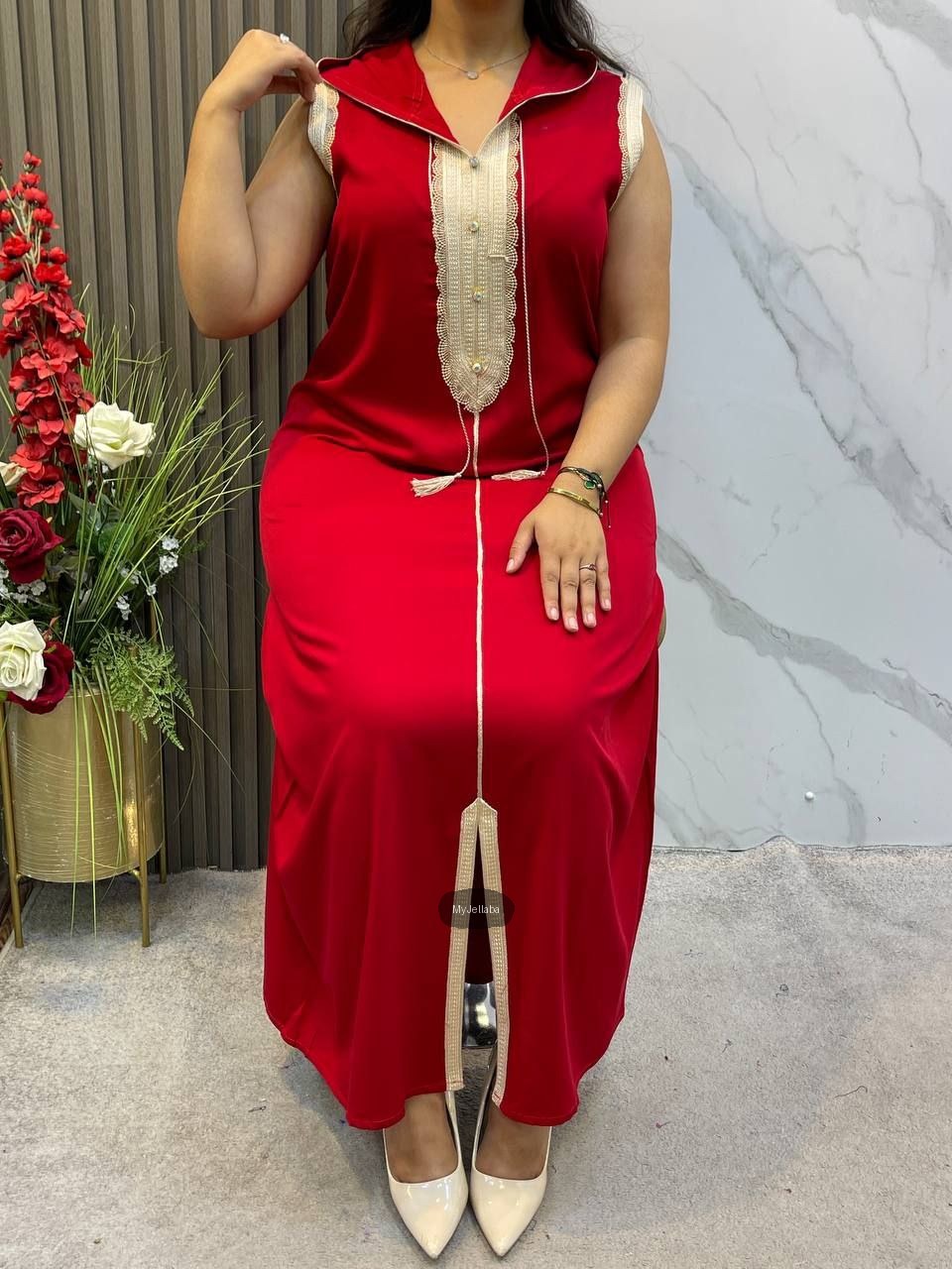 Jellaba Moderne Sans Manches