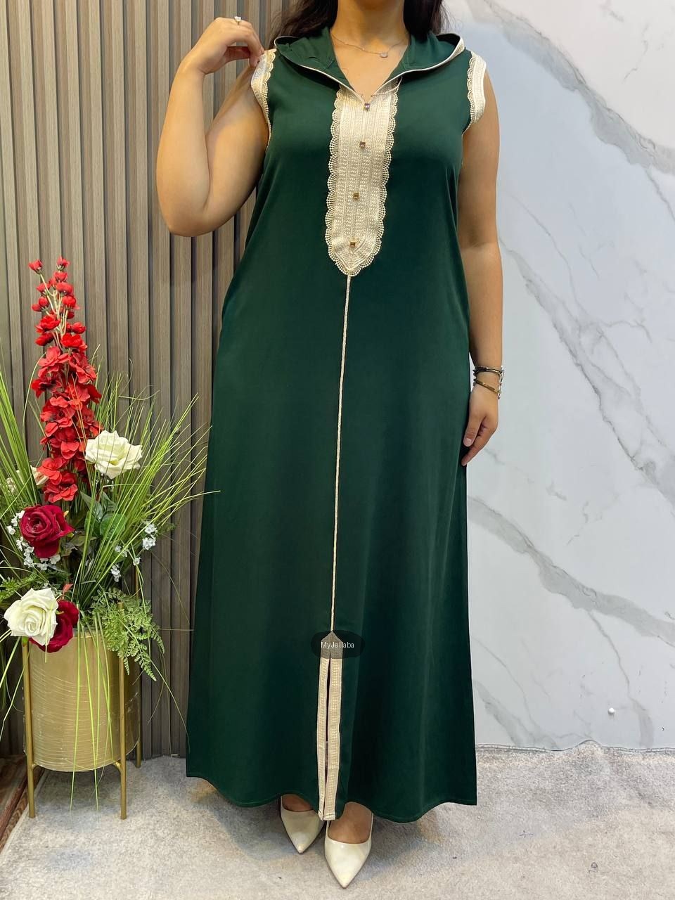 Jellaba Moderne Sans Manches - 6