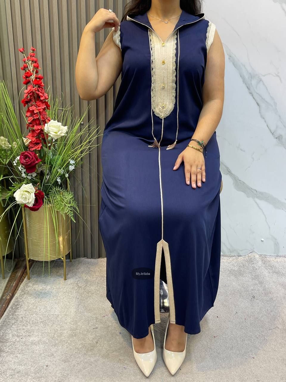 Jellaba Moderne sans Manches