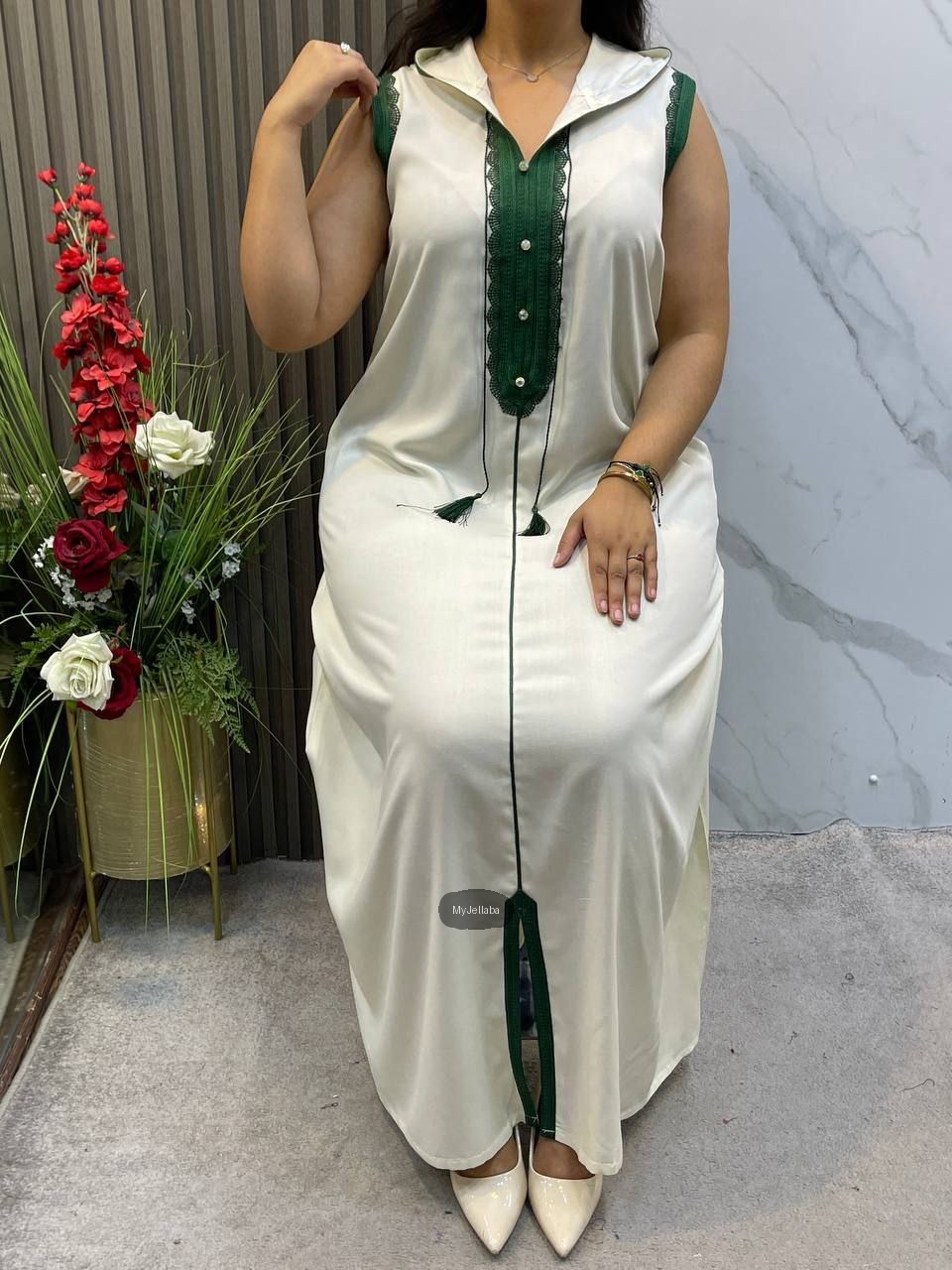 Jellaba Moderne Sans Manches