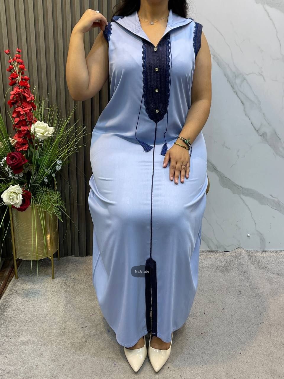 Jellaba Moderne Sans Manches