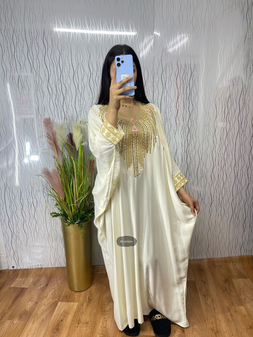 Jellaba Moderne Brodée Or