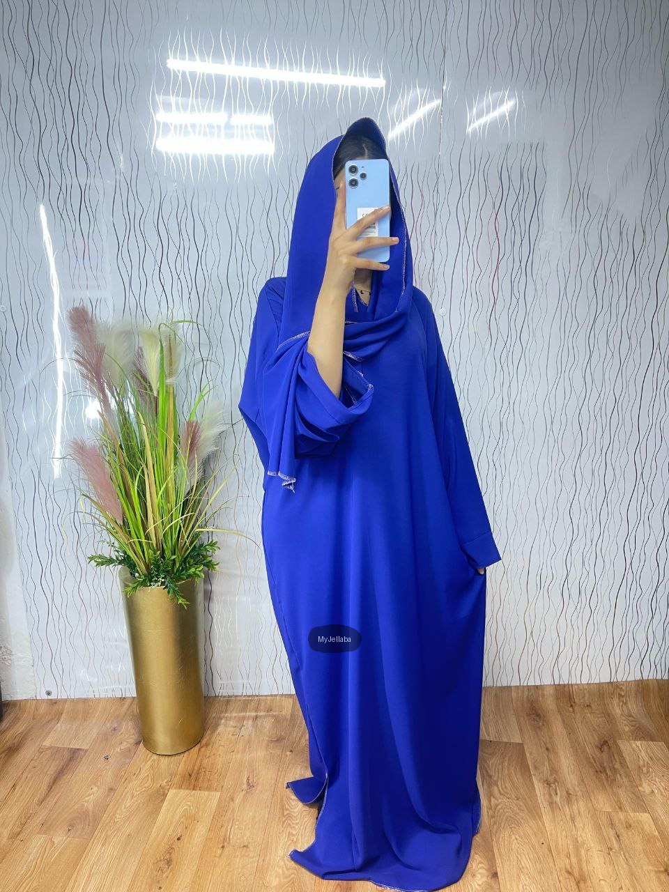 Jellaba Femme Royale Bleu Majorelle