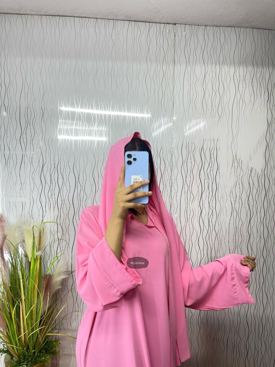 Jellaba Moderne Rose - 3