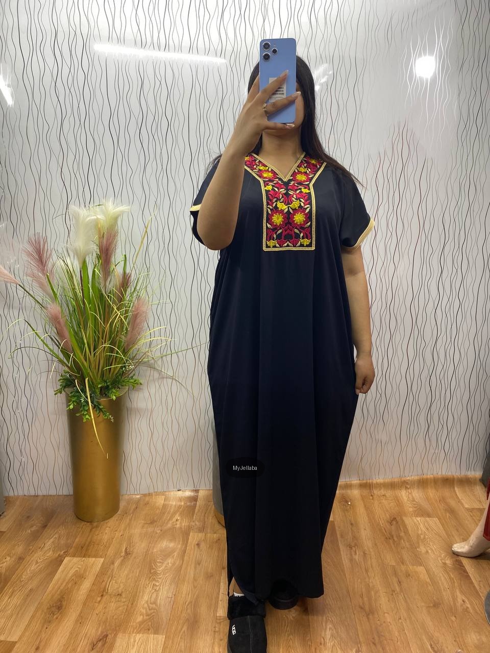 Boubou Élégant Brodée - 7