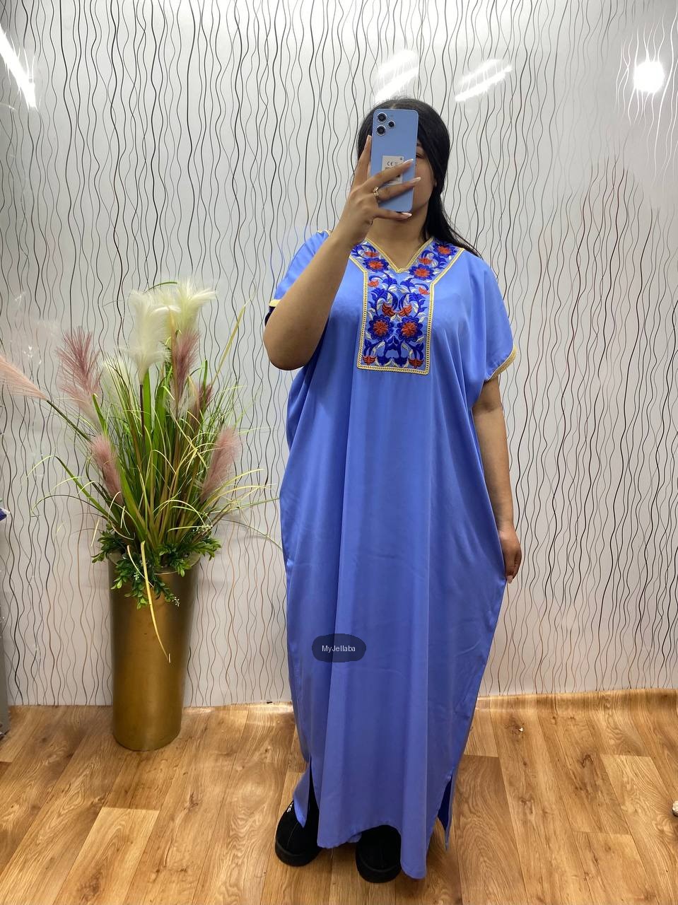 Boubou Élégant Brodée - 4