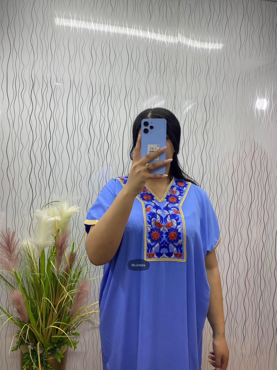 Boubou Élégant Brodée - 9