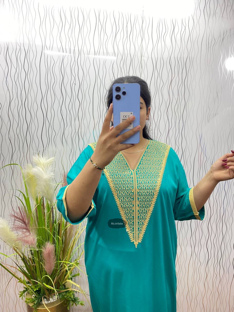 Jellaba Moderne Broderie Dorée - 8