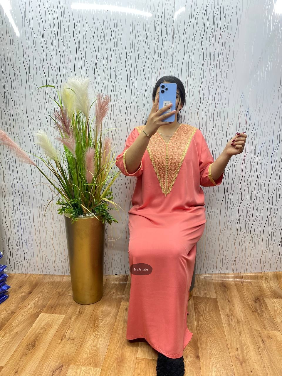 Jellaba Moderne Brodée Femme - 8