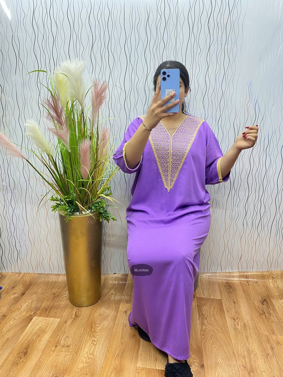 Jellaba Moderne Brodée Femme - 5